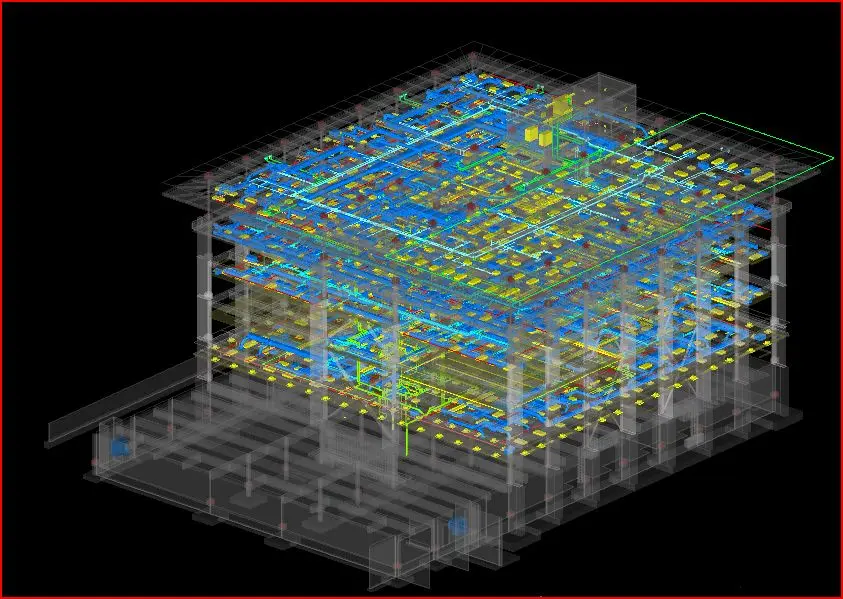 Healthcare facility BIM coordination